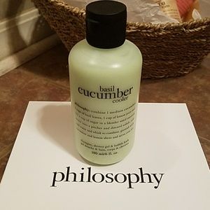 PHILOSOPHY BUBBLE BATH/SHOWER GEL "BASIL CUCUMBER"